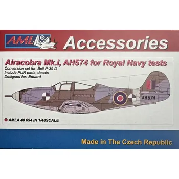Plastikový model 1/48 Airacobra Mk.I - AH574 for Royal Navy tests