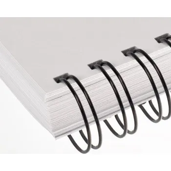 Vázací hřbet Kovové hřbety RENZ (2/1") 6,9 černé