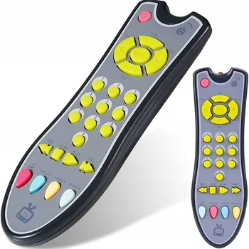 Hračka pro nejmenší Telefon pro děti LEAN Toys 7 cm x 22 cm, vícebarevný