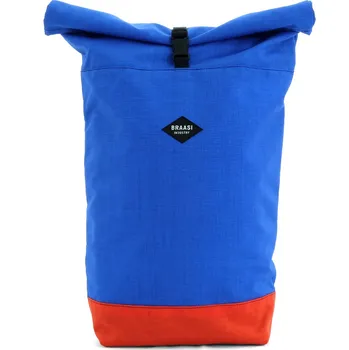 batoh na notebook Braasi ROLLTOP CORDURA - Modrá / Oranžová
