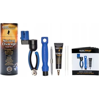 Bezpečnostní kamera MN218 MusicNomad velká sada na výměnu kytarových strun