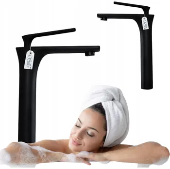 Vodovodní baterie Stojánková umyvadlová baterie Silla černá