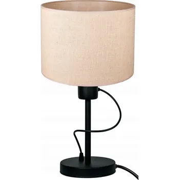 Lampička Stolní lampa Glimex Loft béžová, černá, 60 W