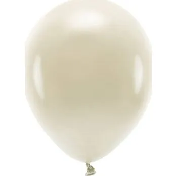 Balónek ECO Balónky pastelové alabastrové krémové Ecru karamel 30cm Narozeniny Svatba
