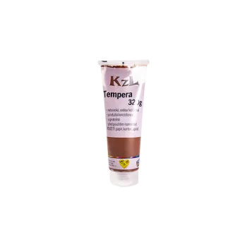 Vodová barva Tempera 320g- 20-tmavě hnědá btt20