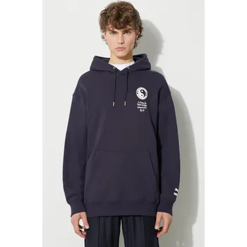 Pánské oblečení Bavlněná mikina Puma PUMA X STAPLE, M, námořnická modř, 59X