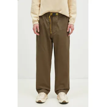 Pánské kalhoty Bavlněné kalhoty Human Made Easy Pants, L, zelená, 91X