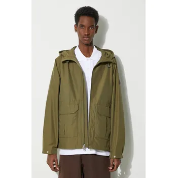 Pánská větrovka Bunda Woolrich Cruiser Hooded Jacket, M, zelená, 91X