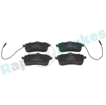 Brzdová destička Sada brzdových destiček, vždy 4 kusy v sadě RAP BRAKES R-P0753
