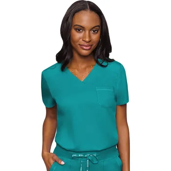 Dámská halenka Pracovní halenka Medcouture MC7448 Velikost: XL, Medcouture barvy: TEAL
