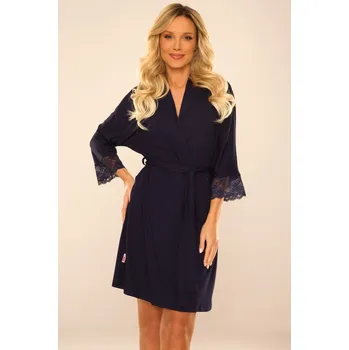 Dámský župan Dámský župan FANNY 342 - DE LAFENSE granát 2XL