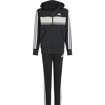 Chlapecké oblečení Dětská Tepláková souprava ADIDAS J 3S TIB FL TS JC7520 – Černá 176