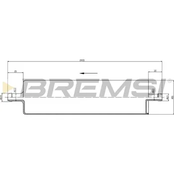 Palivový filtr Palivový filtr BREMSI FE1017