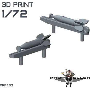 Plastikový model 1/72 RS-82 Soviet WWII Rockets (8 pcs.)