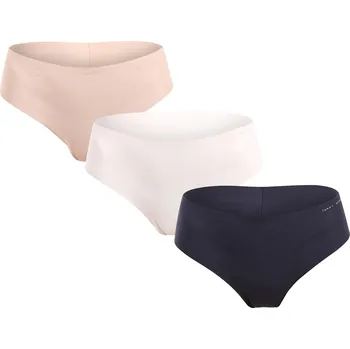 Kalhotky 3PACK dámská tanga Tommy Hilfiger bezešvá vícebarevná (UW0UW05969 0V1) M UW0UW05969 0V1 Možnost vrácení zboží ZDARMA do 120 dnů!