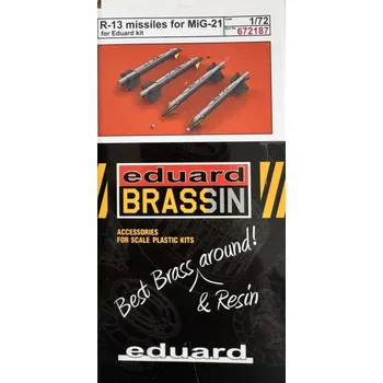 Plastikový model BRASSIN 1/72 R-13M missiles for MiG-21