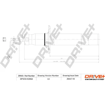 Tlumič pérování Dr!ve+ DP1610.10.0554