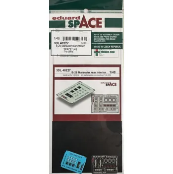 Plastikový model 1/48 B-26 Marauder rear interior SPACE (ICM)