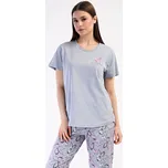 Vienetta Dámské pyžamo kapri Miana: šedá 3XL