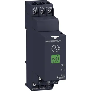 Relé Schneider Electric RENF22R2MMW RENF22R2MMW časové relé, 0.05 s - 999 h, 250 V/DC, 250 V/AC, 8 A, 1 ks