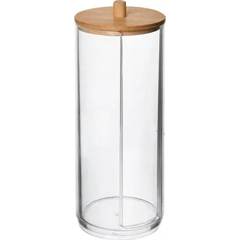 Organizér na kosmetiku Koupelnový ORGANIZÉR / Dóza na vatové tampony, odličovací tampóny a hygienické potřeby