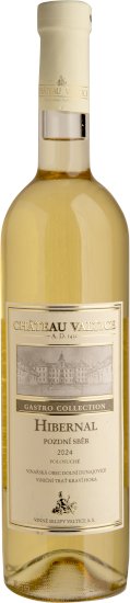 CHÂTEAU VALTICE Hibernal pozdní sběr 2024 GASTRO COLL 0,75l polosuché víno bílé víno