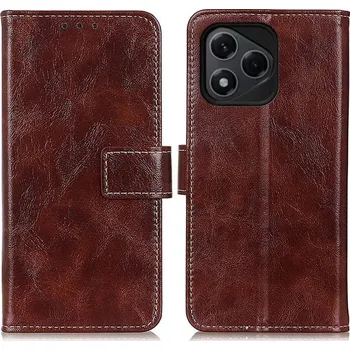 Pouzdro na tablet VSECHNONAMOBIL 107557 RETRO Peněženkový obal Honor 400 Lite 5G hnědý