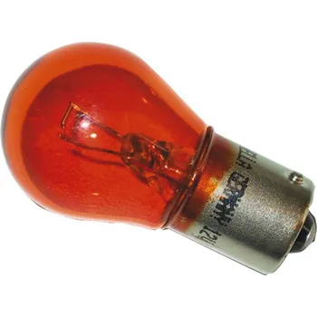 Autožárovka HELLA Náhradní žárovka 12V/21W žlutá, patice BA15S