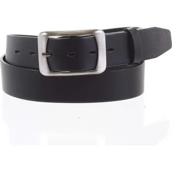 Opasek Módní dámský kožený opasek Helga černý vel. 90