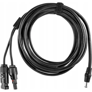 Napájecí kabel Solární prodlužovací kabel DC 5.5*2.5, délka 5 m