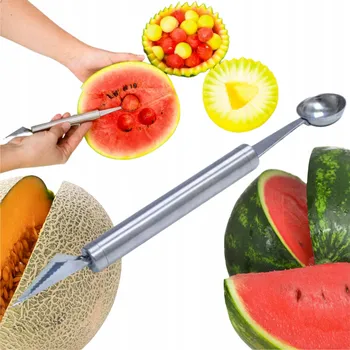 Příbor Oboustranný Nůž Lžíce na Ovoce a Dezerty na Melouny a Arbuzy
