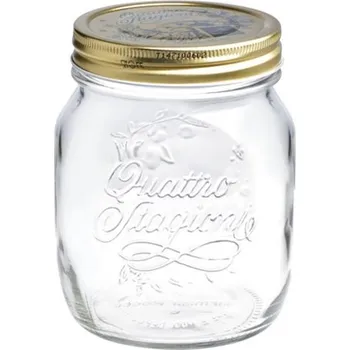 Sklenice zavařovací 700ml QUATTRO ST. d11,1x12,8cm, víčko d86mm