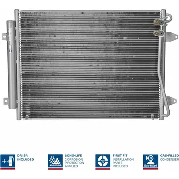 Výparník klimatizace Kondenzátor, klimatizace NISSENS 94832