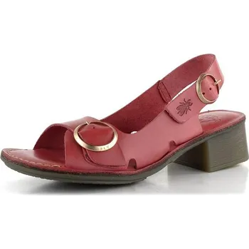 Dámské sandále Fly London sandály na podpatku červené P145237004 - 38 | P694514
