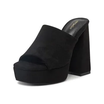 Dámská obuv Nazouváky DeeZee F7979-1 Černá 37