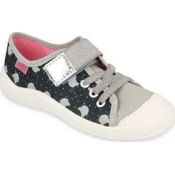 Dětská sportovní obuv Befado plátěnky dívčí 251Y185 kočky velikost 32