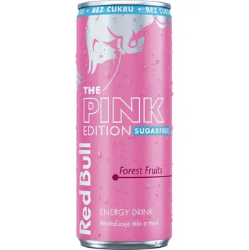 Energetický nápoj Red Bull Pink Sugarfree lesní ovoce