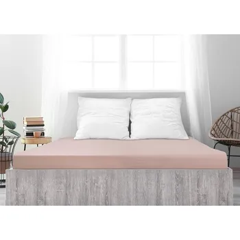 Prostěradlo 4Home jersey prostěradlo Ideál starorůžová, 100 x 200 cm