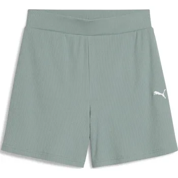 Dámské kraťasy Dámské kraťasy PUMA ESS ELEVATED SHORTS 685026_30 GREEN MOON L