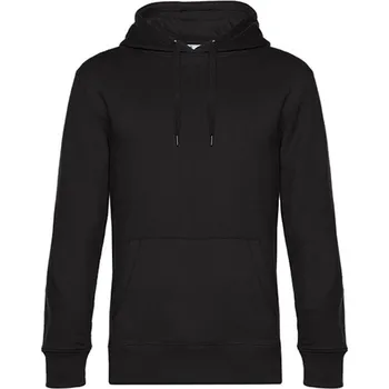 Pánská mikina B&C Unisex mikina WU02K Black Pure 3XL