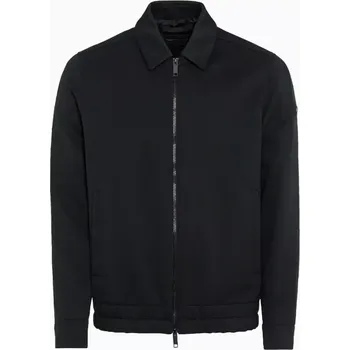 Pánská casual bunda PORSCHE DESIGN Travel blouson Bunda klasického střihu černá (Elegantní bunda na zip s kapsami a detaily PD)