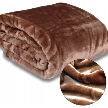 Prostěradlo DEKA 160x200cm HLADKÁ Polyester Silná Teplá šedá