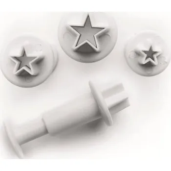 Ibili Itálie Zdobící sada hvězda set – 3ks - Ibili /O--