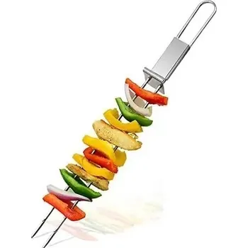 Příslušenství pro gril Daphyla Nerezové dvojité špízy 1 ks