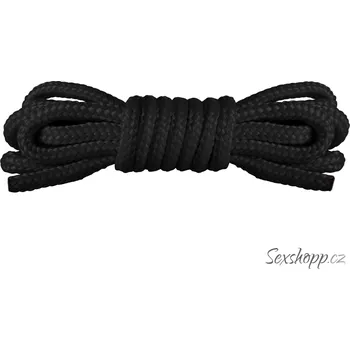 Lano na bondage Ouch!, 1,5 m (černé)