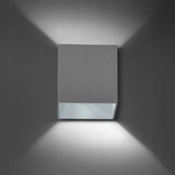 Nástěnné svítidlo LED LAMPA KINKIET nástěnná LOFT šedá kovová