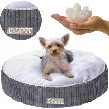 Pelíšek pro psa Pelíšek pelíšek DOTTY - měkký pelíšek pelíšek pro psy, nízký taburet