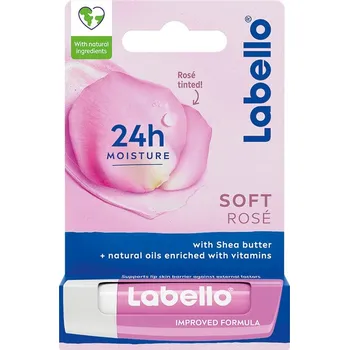 Péče o rty Labello Soft Rosé balzám na rty 5,5 ml