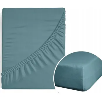 Prostěradlo Prostěradlo s gumou Eurofirany satén 100 x 200 cm