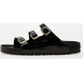 Dámské tenisky Tenisky Birkenstock Florida Fresh Natural Leather Patent High-Shine Black EUR 36